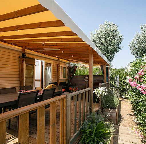Luxury privilege range 33m² mobile home - Camping Le Neptune Agde
