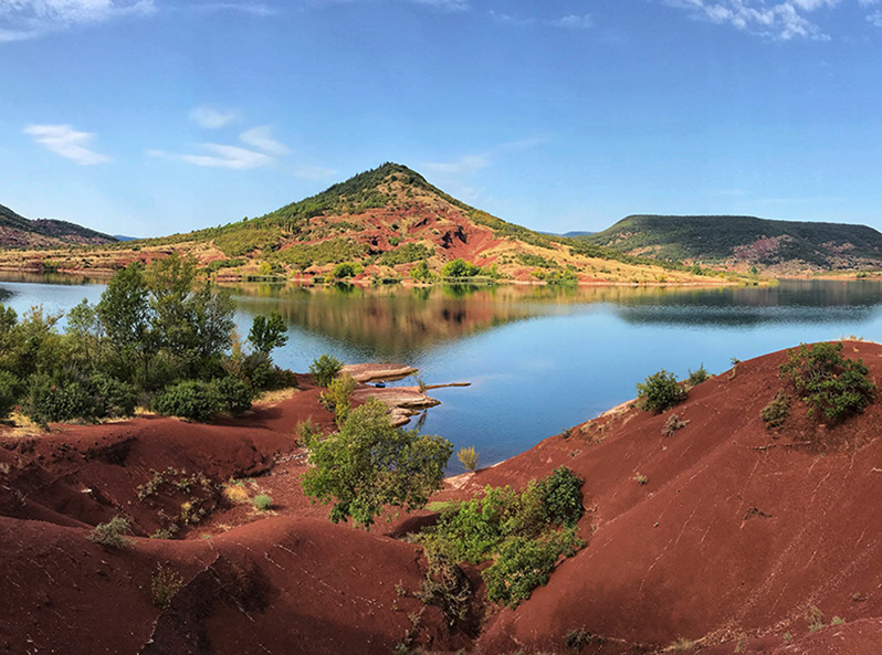 L’Hérault insolite, lac du Salagou