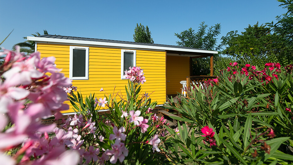 Mobile home rental at Camping le Neptune Agde