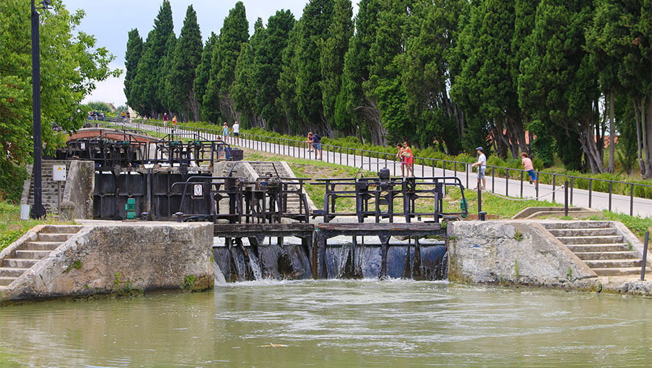 The Fonseranes locks