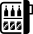 Kühl-/Gefrierschrank-Symbol