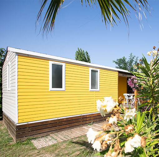 24m²-Komfort-Mobilheim auf dem Campingplatz Camping Le Neptune von Agde