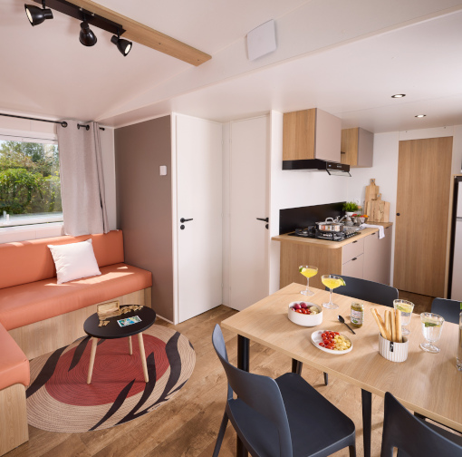 Stacaravan premium assortiment 29m² - Camping Le Neptune Agde